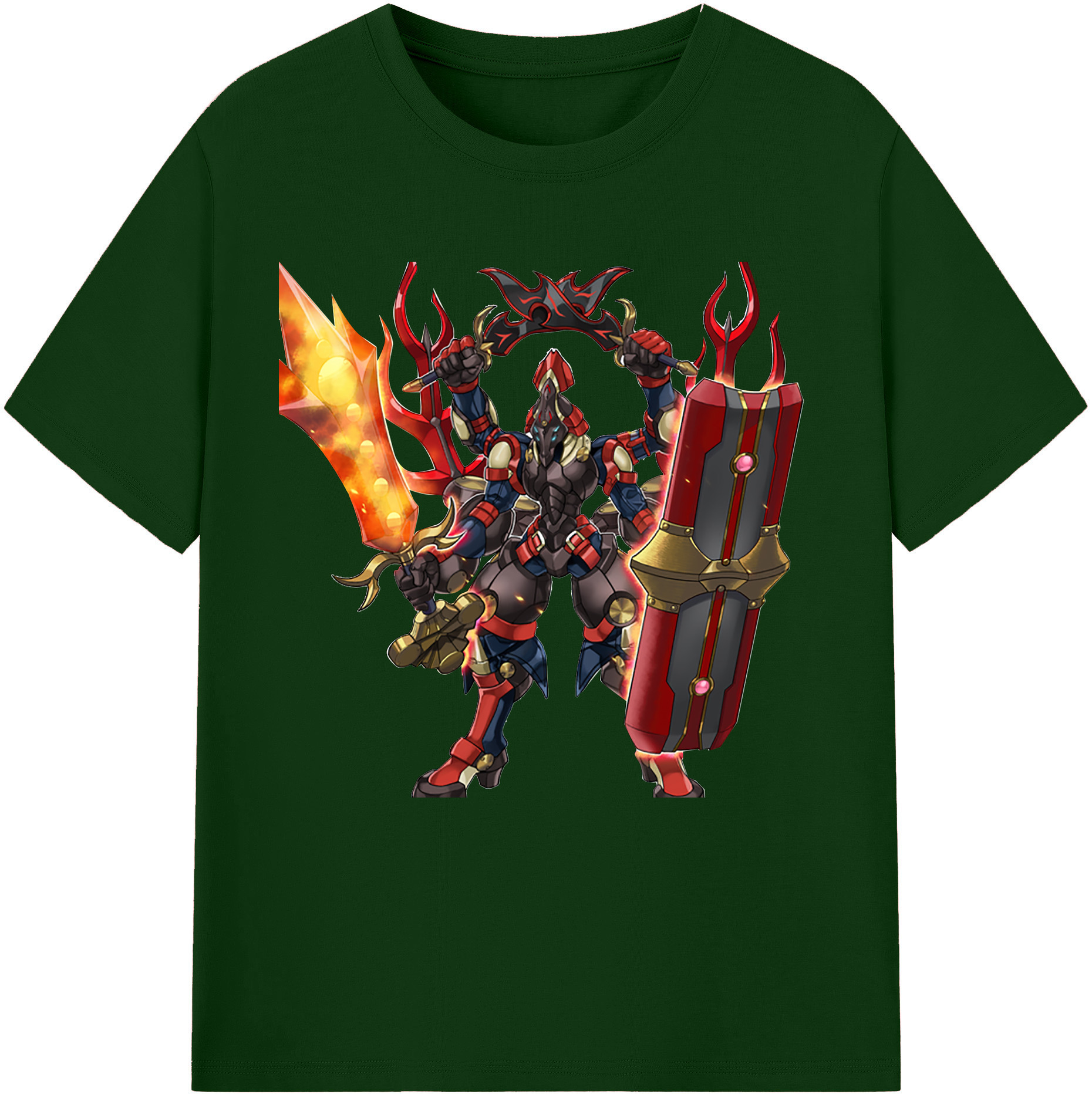 （画像用） 遊☆戯☆王 Yu-Gi-Oh! 綿100％半袖Tシャツ（フロントプリント）